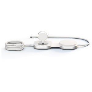 ZENS USB-C 240W QI2 + WATCH WHITE