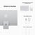 APPLE IMAC 24 (2021) M1 8GPU 512GB SILVER