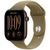 APPLE Watch Series 12 GPS 46mm Dark Bronze Aluminium Case with Olive Sport Band - M/L