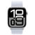 APPLE Watch Series 10 GPS 42mm Botier en aluminium argent , Boucle Sport nue bleue