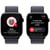 APPLE Watch Series 10 GPS + Cellular 46mm Botier en aluminium noir de jais , Boucle Sport encre