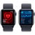 APPLE Watch SE GPS + Cellular 40mm Midnight Aluminium Case with Ink Sport Loop