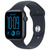 APPLE Watch SE 3 GPS   Cellular 44mm Midnight Aluminum Case with Navy Blue Sport Band - M/L
