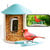 BIRDFY VOGELVOEDERHUIS MET ZONNEPANEEL FHD 1080p WIT/BLAUW