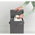 BRABANTIA  WASMAND - STAPELBAAR - 35 L - PEPPER BLACK