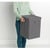 BRABANTIA  WASMAND - STAPELBAAR - 35 L - PEPPER BLACK
