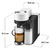 DELONGHI Nespresso Vertuo Lattissima Wit ENV300.W