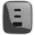 FRESH 'N REBEL 100W PD WALL CHARGER USB-A   2X USB-C - STORM GREY