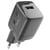FRESH 'N REBEL 30W PD WALL CHARGER USB-A   USB-C - STORM GREY
