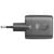 FRESH 'N REBEL 30W PD WALL CHARGER USB-A   USB-C - STORM GREY