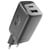 FRESH 'N REBEL 67W WALL CHARGER USB-A   2X USB-C - STORM GREY