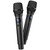 FRESH 'N REBEL WIRELESS MIC SET - INCL RECEIVER AND CARRYING CASE - STORM GREY