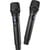FRESH 'N REBEL WIRELESS MIC SET - INCL RECEIVER AND CARRYING CASE - STORM GREY