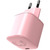 FRESH 'N REBEL MINI CHARGER USB-C + A 45W SMOKEY PINK
