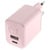FRESH 'N REBEL MINI CHARGER USB-C + A 45W SMOKEY PINK
