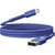FRESH 'N REBEL SILICON USB-A/USB-C 100W 2M BLUE