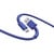 FRESH 'N REBEL SILICON USB-A/USB-C 100W 2M BLUE