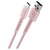 FRESH 'N REBEL SILICON USB-A/USB-C 100W 2M PINK