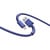 FRESH 'N REBEL SILICON USB-A/LIGHTNING 2M BLUE