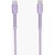 FRESH 'N REBEL SILICON USB-C 100W 2M LILAC