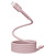 FRESH 'N REBEL SILICON USB-C/LIGTHNING 2M PINK