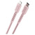 FRESH 'N REBEL SILICON USB-C/LIGTHNING 2M PINK