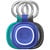 FRESH 'N REBEL SMART FINDER TAG 2 TEAL, BLUE 