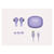 FRESH 'N REBEL TWINS ACE DREAMY LILAC