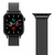 JUST IN CASE SILKSTEEL STRAP - APPLE WATCH 40/41/42MM BLACK