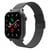 JUST IN CASE SILKSTEEL STRAP - APPLE WATCH 44/45/46/49MM BLACK