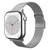 JUST IN CASE SILKSTEEL STRAP - APPLE WATCH 44/45/46/49MM SILVER