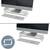 LEITZ ERGO MONITORSTAND GREY