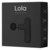 LOLA PORTABLE MASSAGE GUN BLACK