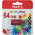 MAX'L USB KEY 2.0 64GB COLOR