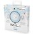 MILI MITAG&LEATHERCASE-WHITE-1PACK