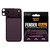 PANZER GLASS FENDER CAM IPHONE 18 PRO DARK CHERRY