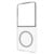 SAMSUNG CLEAR MAGNET CASE FLIP7