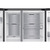 SAMSUNG RS90F66BEFEF - 9-serie - Family Hub