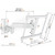 VOGEL'S COMFORT WH. ORIENTABLE 180 & KANTELBAAR 32-65