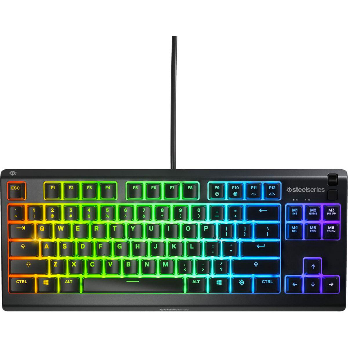 SteelSeries APEX 3 TKL - Gaming toetsenbord - AZERTY - Zwart - Bedraad