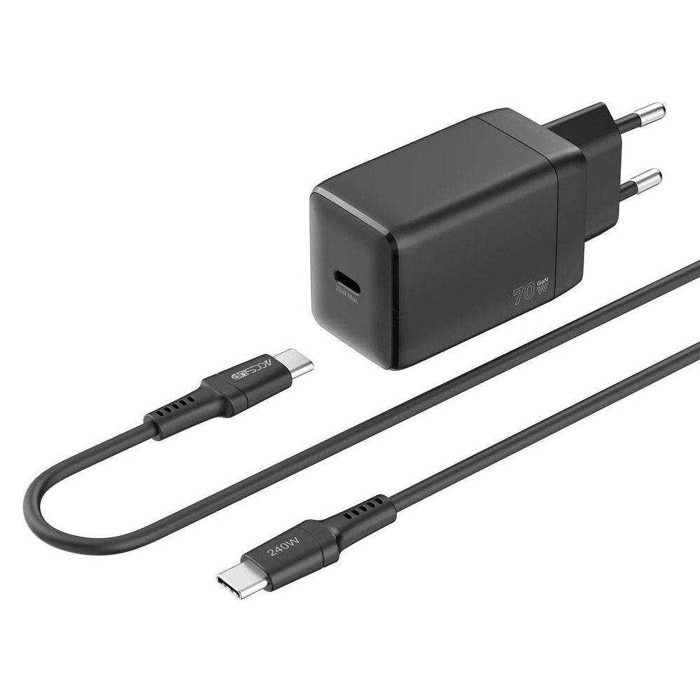 ACCSUP USB-C GAN 70W + CABLE
