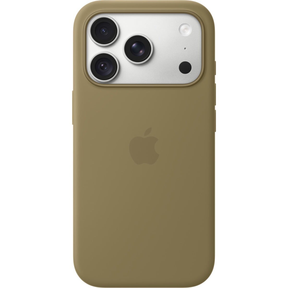 APPLE IPHONE 18 PRO SILICONE CASE OLIVE