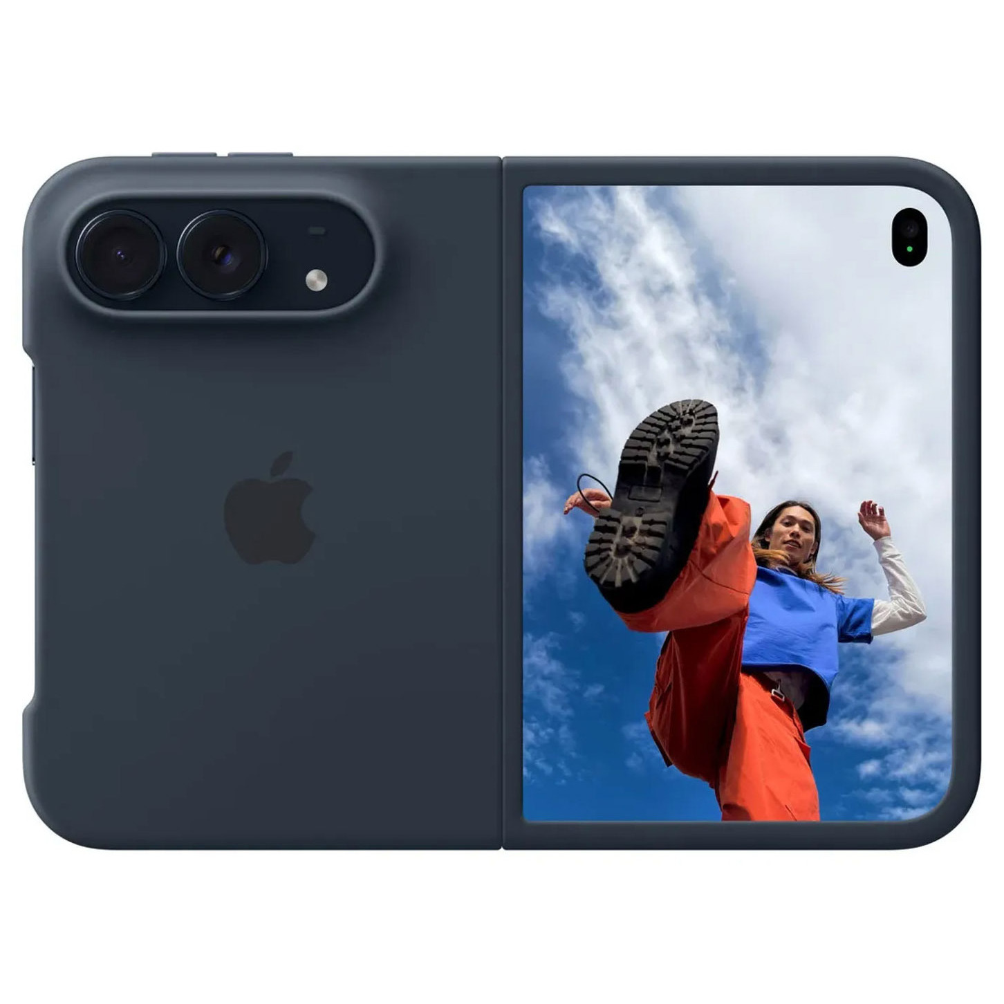 APPLE IPHONE DUO CASE NAVY BLUE