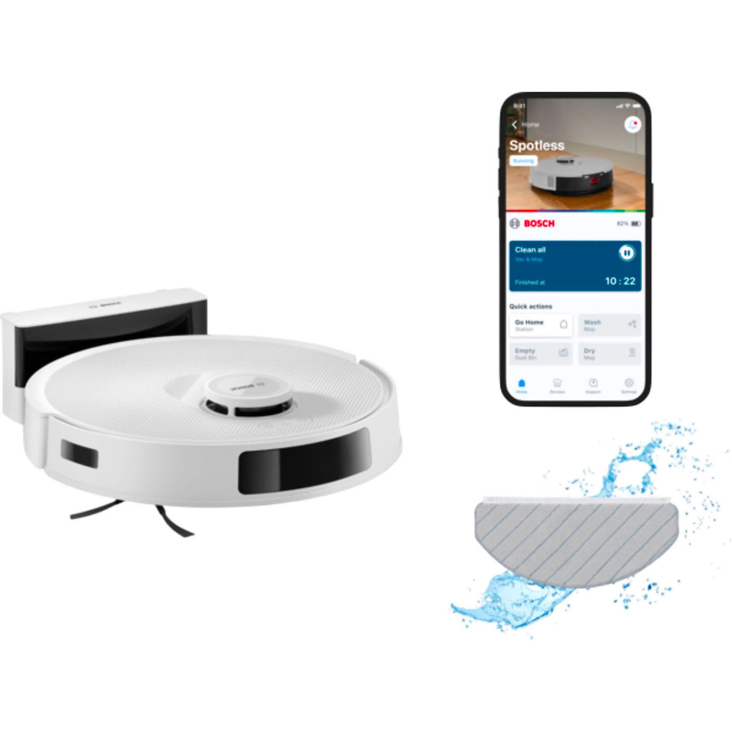 BOSCH BOSCH SPOTLESS BCRC1W