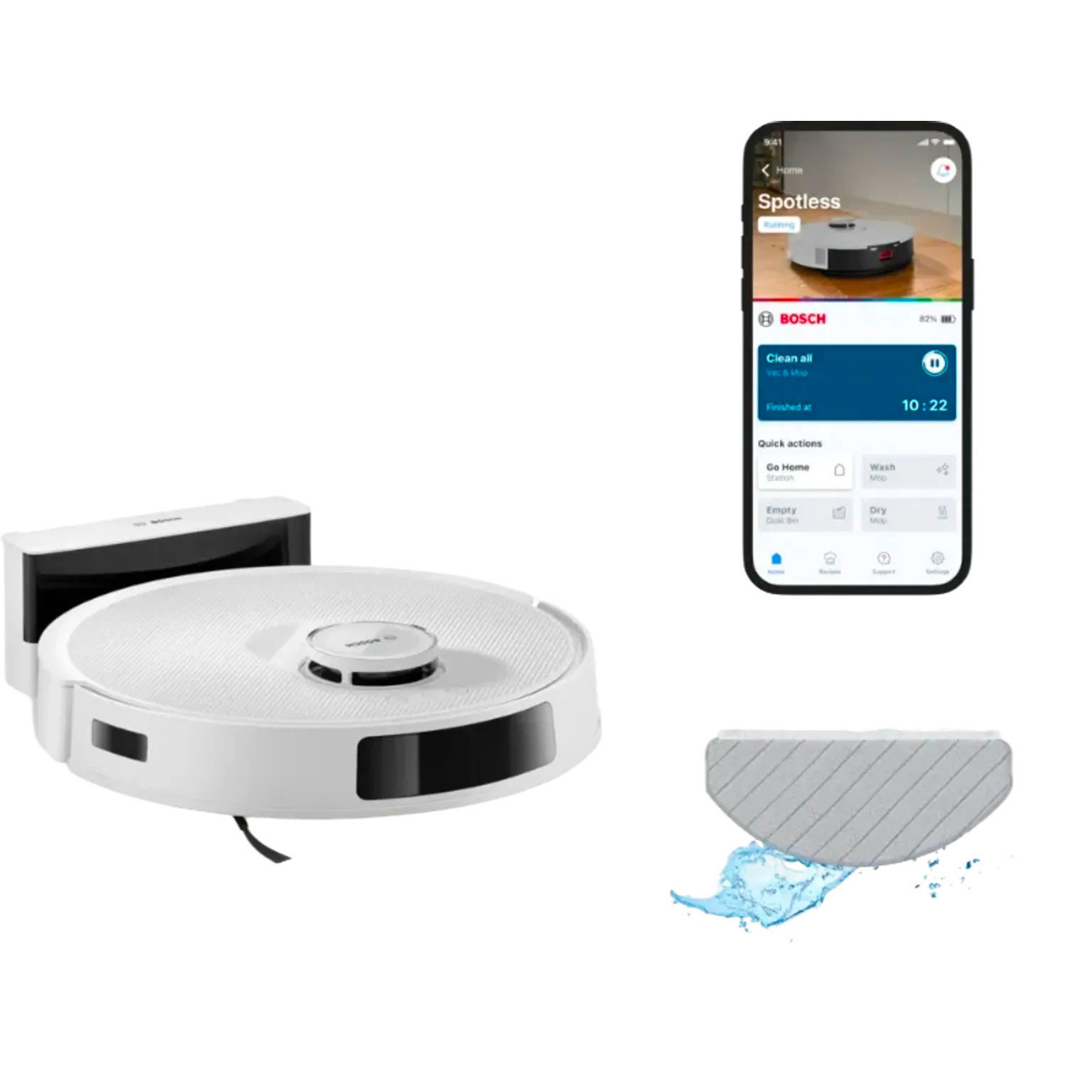 BOSCH BOSCH SPOTLESS ADVANCED BCRC2W