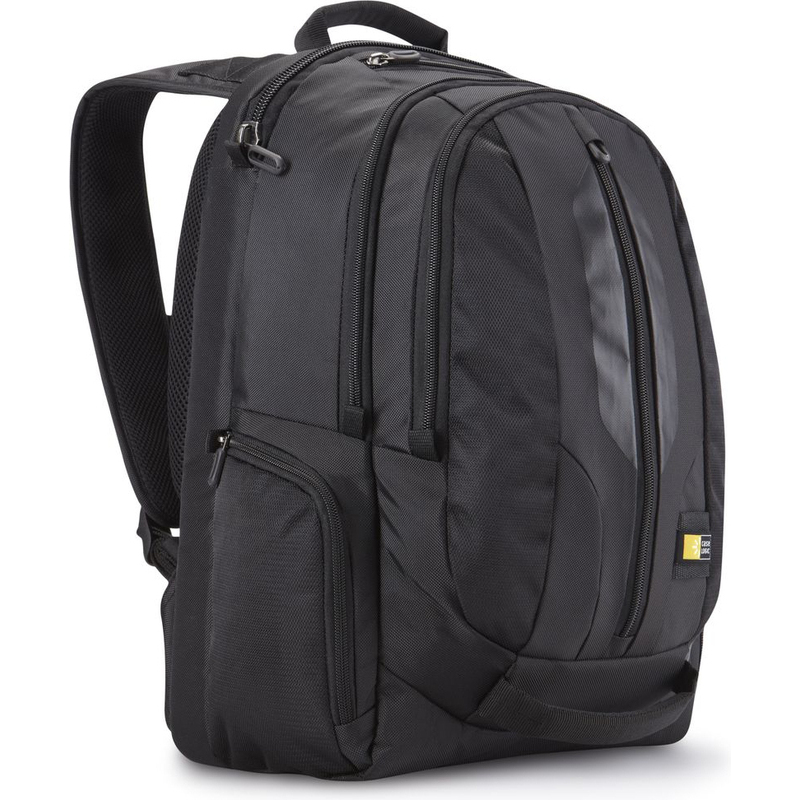Case Logic Backpack - Black - 17.3" Laptop Compartment