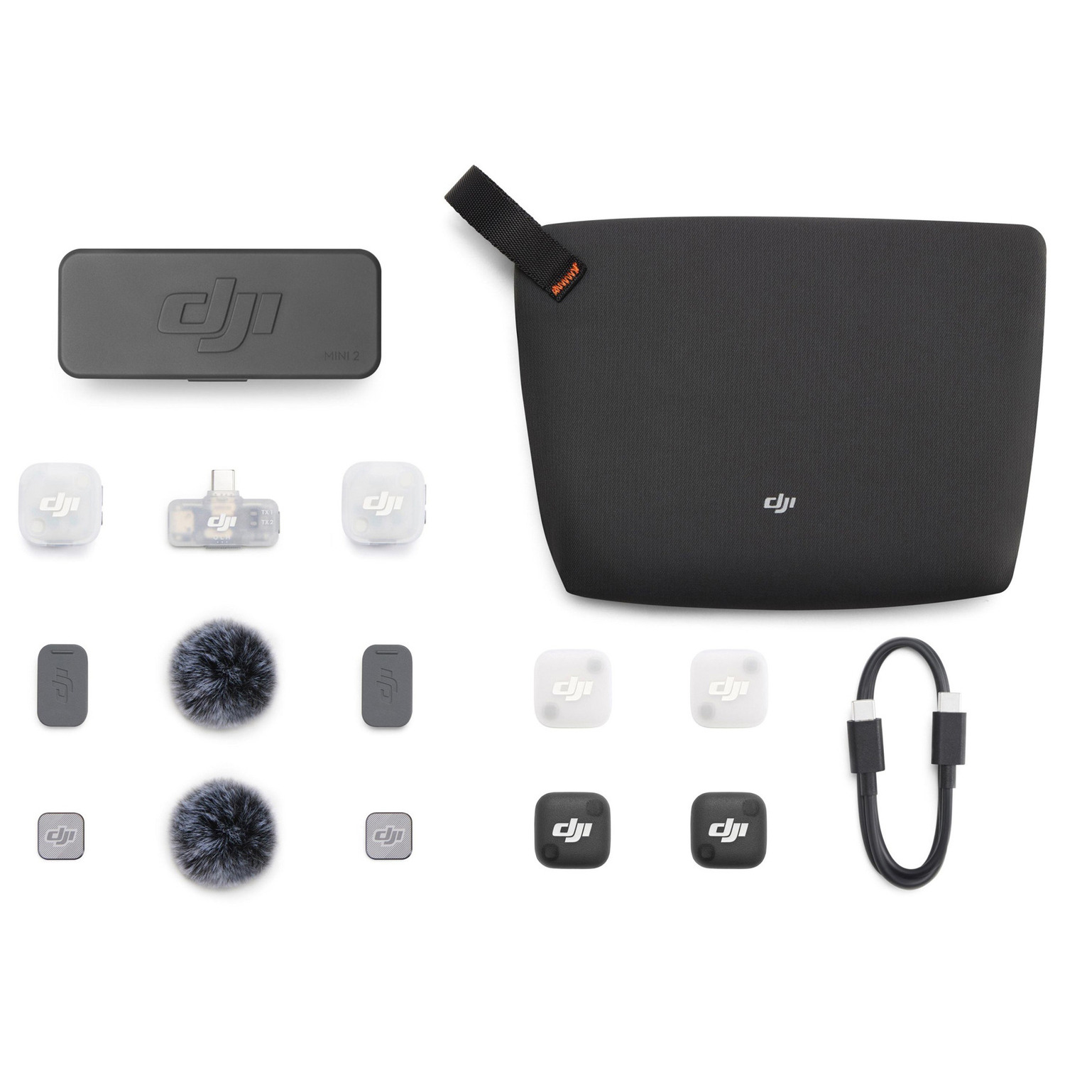 DJI MIC MINI 2 (2 TX 1 MOBILE RX CHARGING CASE)