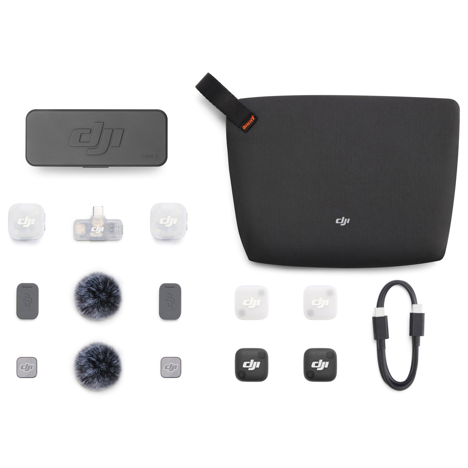 DJI MIC MINI 2 (2 TX 1 RX CHARGING CASE)