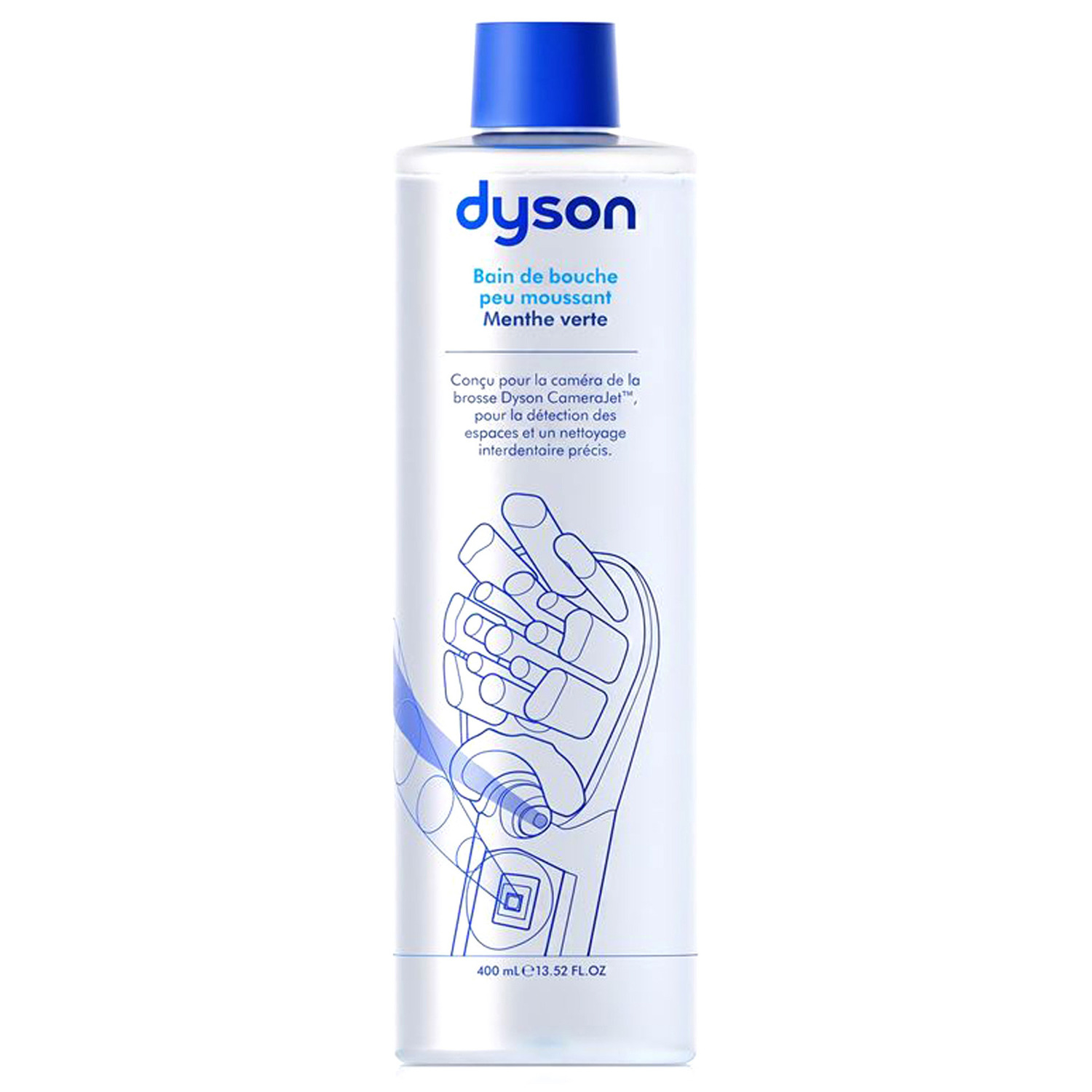 DYSON LOW-FOAMING MOUTH RINSE 400ML SPEARMINT
