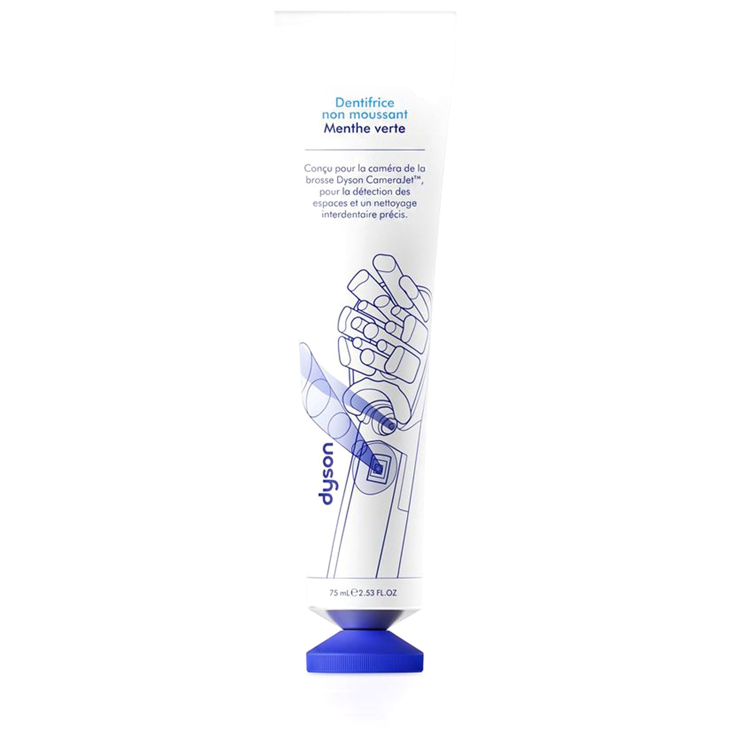 DYSON NON FOAMING TOOTHPASTE 75ML SPEARMINT